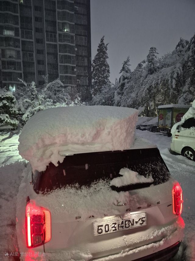 20241128_070554.jpg 수원 눈쌓인거 미쳤다 ㄷㄷ