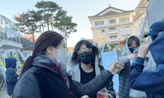 동덕여대 학교측에서 학생들 가담인원 채증시작함