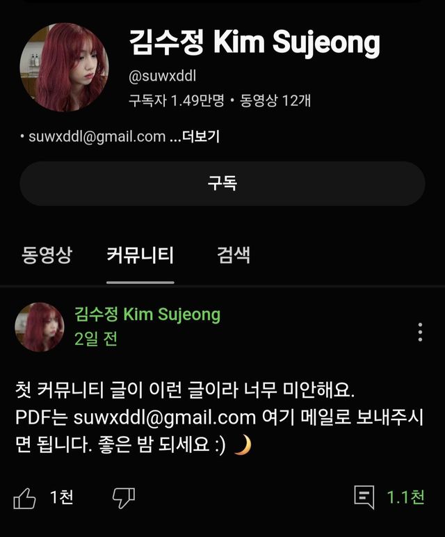 동덕여대 옹호한 김수정근황