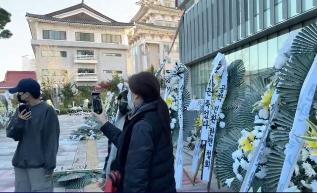 동덕여대 학교측에서 학생들 가담인원 채증시작함