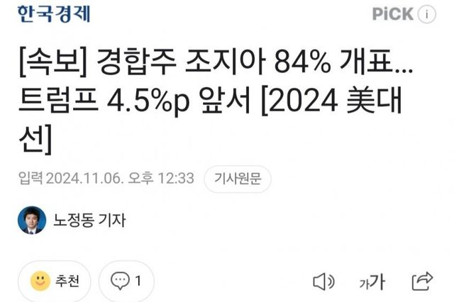 1730865376.jpg 트럼프 경합주인 조지아에서 사실상 승리