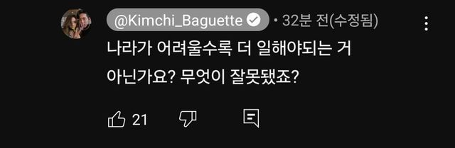 오늘자 여행 유튜버 영상 댓글 근황.jpg