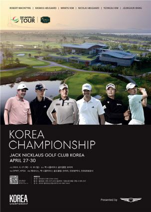 2023 KPGA 제네시스 챔피언십 포스터