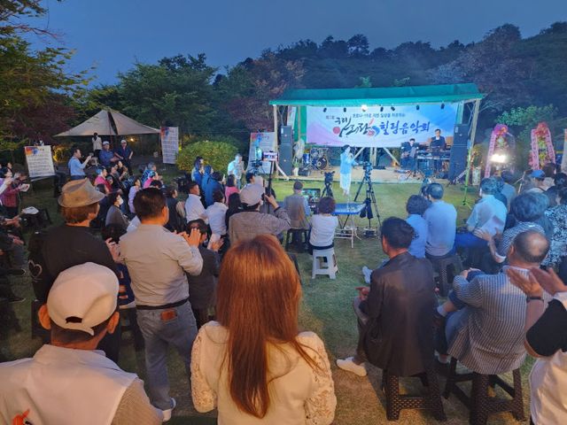 구리아리랑 힐링음악회 오월의 저녁을 풍요롭고 알차게 마쳐~~