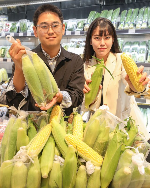 현대백화점, '초당옥수수' 할인 판매