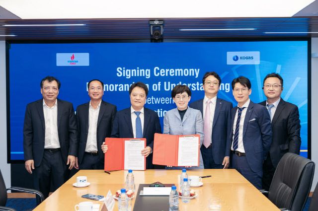 한국가스공사는 23일 베트남 국영 발전회사 PV 파워와 업무협약
