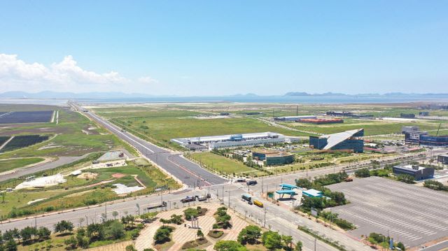 전라북도 군산시에 있는 새만금국가산업단지(사진제공=LG화학)