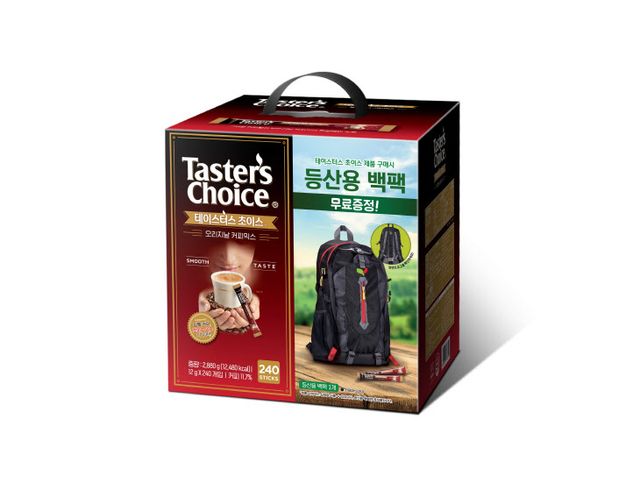 롯데네슬레코리아 테이스터스 초이스 하이킹백 프로모션