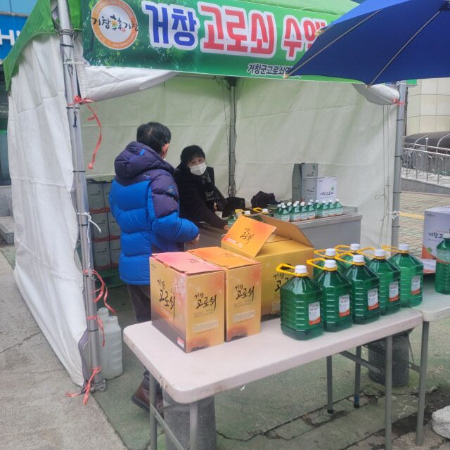 고로쇠수액 판매행사