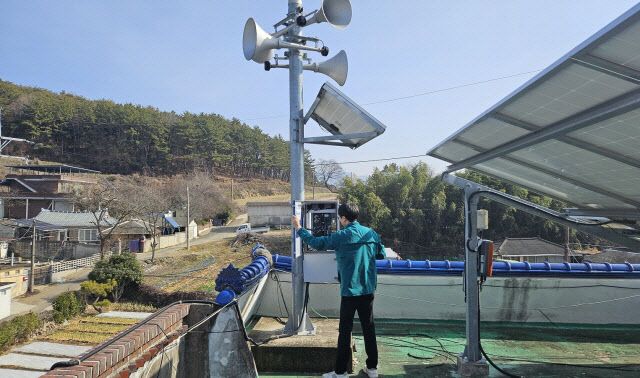 고성군, 재난 예·경보시설 전수 점검