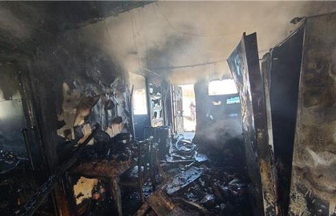 단독주택 화재사진