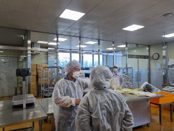 학교급식 식자재 업체 현장점검