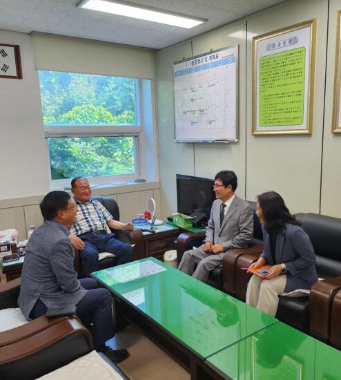 대한노인회전남연합회 방문 간담회