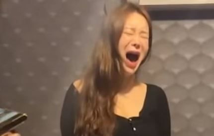 당시 술자리에서 울고있던 임블리씨