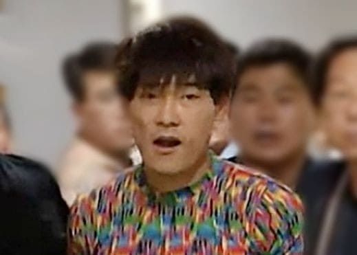 체포된 신창원의 모습 /사진=온라인 커뮤니티