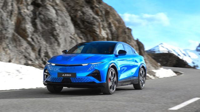 Renault Alpine A390 unveiled