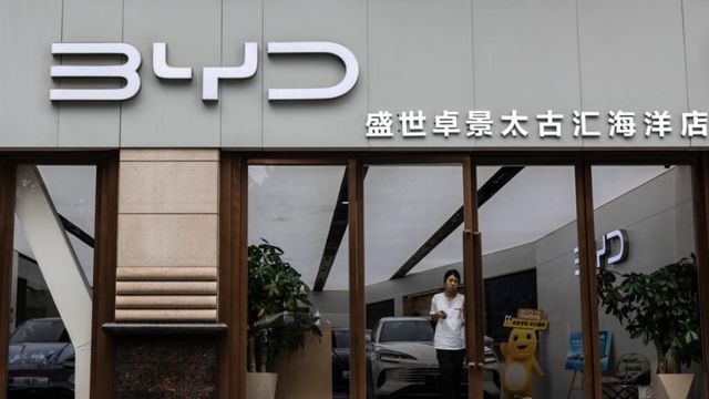 Electric car BYD on the rise (2)