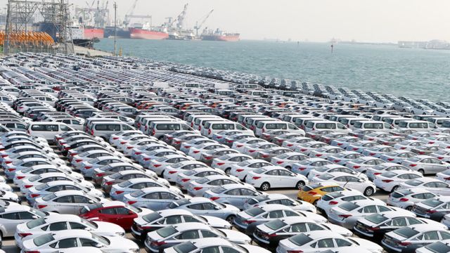 Hyundai export supply chain