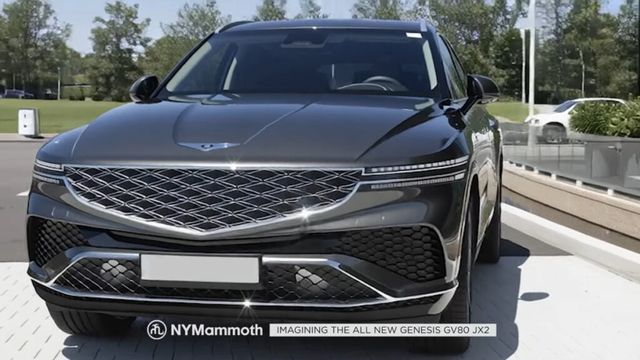 Imagination of the new GV80 (3)