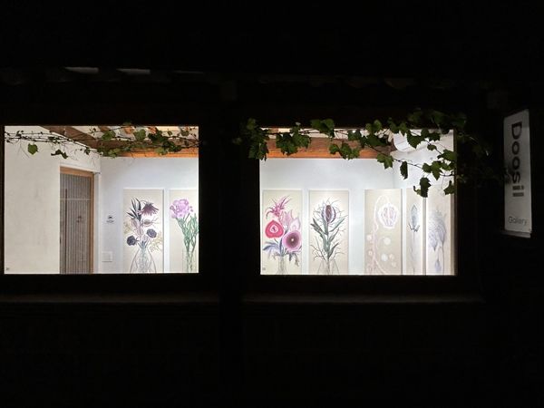 ▲ '모조식물' 전시 전경 / 사진: 함수지 제공