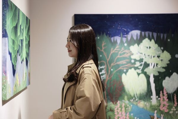 ▲ 문화매거진과 인터뷰를 진행한 김지연 작가 / 사진: 김지연 제공