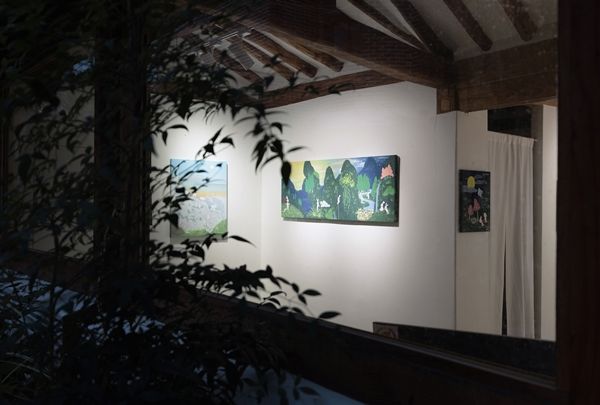 ▲ 김지연 작가 개인전 '물길여정' 전경 / 사진: 김지연 제공