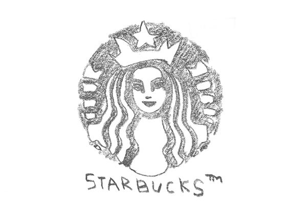 ▲ 스타벅스, 노트에 연필 / 그림: 권선미