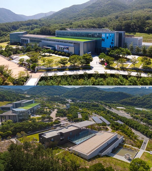 ▲ 대구미술관(위)과 대구간송미술관(아래) / 사진: 대구시 제공