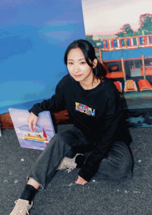 ▲ 강민주 작가 / 사진: 초이앤초이갤러리 제공&nbsp;