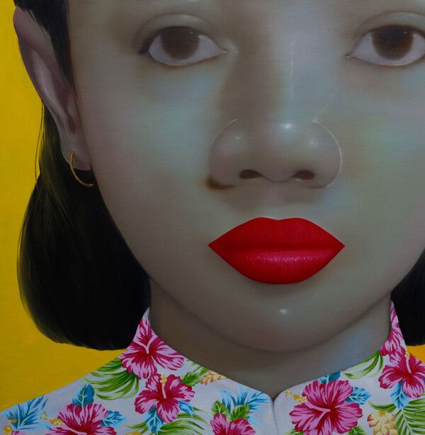 ▲ 전시 작품 'The-Red-Lips' / 사진: 토포하우스 갤러리 제공&nbsp;