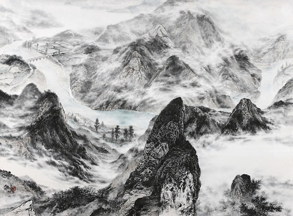 ▲&nbsp;이종필(1996년 금강미술대전 대상 수상작), '향수' / 사진: 대전MBC 제공&nbsp;