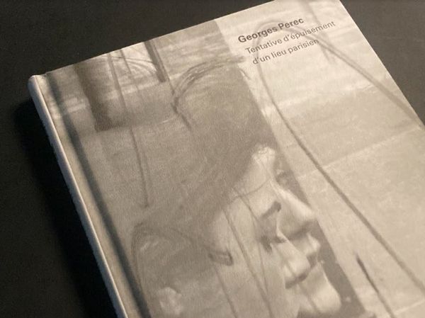 ▲ 조르주 페렉, '파리의 한 장소를 소진시키려는 시도', (김용석 옮김 / 신북스)