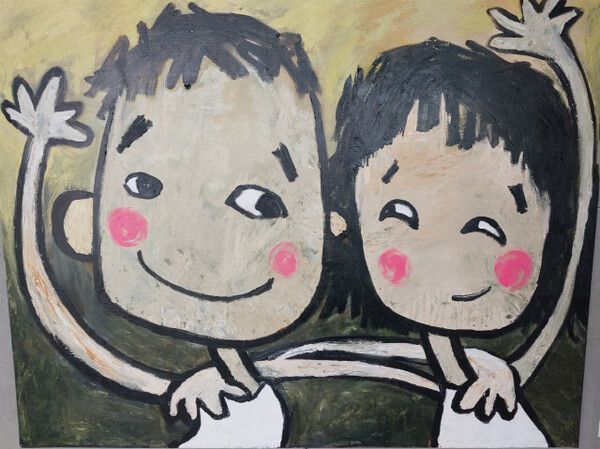 ▲ 이정연, '내 친구' / 사진: 피움미술관 제공&nbsp;