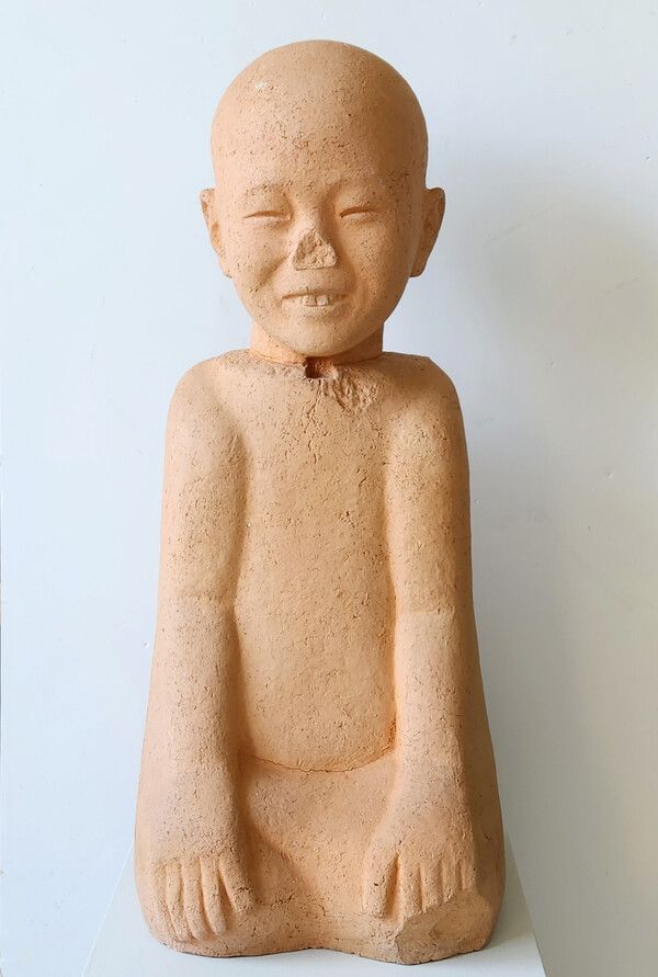 ▲ 무구, 테라코타, 1994 / 사진: 개나리미술관 제공&nbsp;