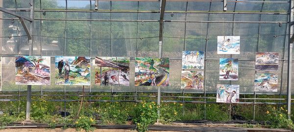 ▲ 전시회 전경 / 사진: 개나리미술관 제공&nbsp;