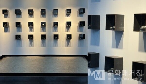 ▲ 물의 나라 이야기, 무쇠 유리, 각 22x22x16cm, 1997, 2019년 / 사진: 최여민 제공