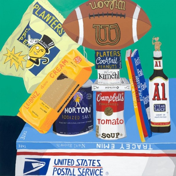 ▲ NOVO, Untitled, acrylic on canvas, 130×130㎝, 2023 / 사진 : 아트스페이스 호화 제공