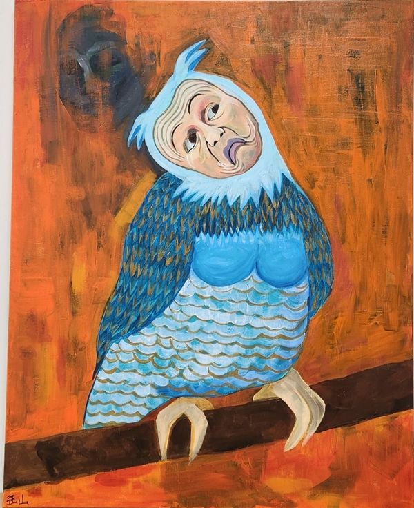 ▲ 제목 미정, 강산, 2024년作, 30호(91x72), acrylic in canvas