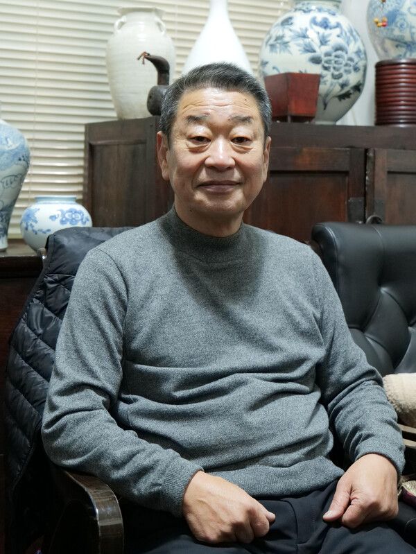 ▲ 이용순 작가 / 사진: 토포하우스 제공&nbsp;