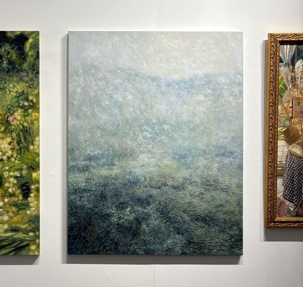 ▲ 김도영, 여름소나기, Oil on canvas, 91x116.8cm, 2024, 미판매 / 사진: 유정 제공