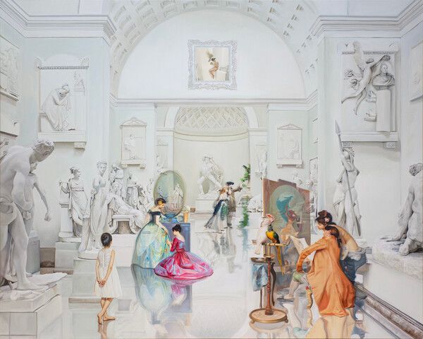 ▲ 배준성, The Costume of Painter - w. museum-3 couples, 2025&nbsp;©GALLTHE’S&nbsp;/ 사진: 갤더스 제공&nbsp;