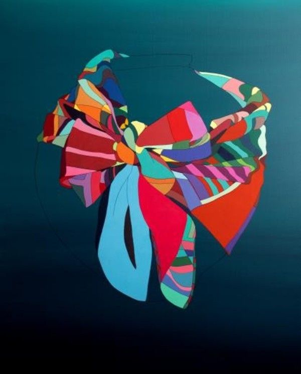 ▲ 사랑의 모양, 162.2X130.3cm, Acrylic & ink on canvas, 2025 / 사진: 레오앤갤러리 제공&nbsp;