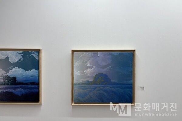 ▲ 이원순 개인전 '빛과 바람의 정렬', 미앤갤러리 / 사진: 유정 제공