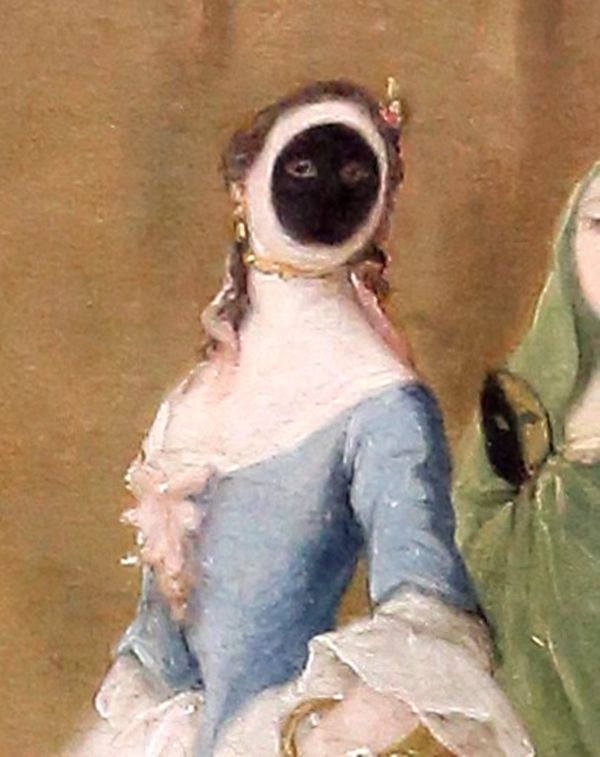 ▲ '베네치아에서 열린 코뿔소 전시' 중 일부, 피에트로 롱기