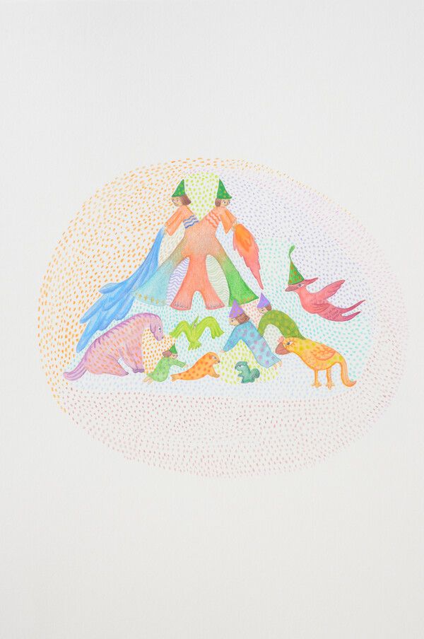 ▲ 조개그림 / 사진: 개나리미술관 제공&nbsp;