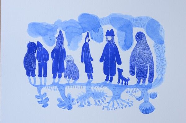 ▲ 조개그림 / 사진: 개나리미술관 제공&nbsp;