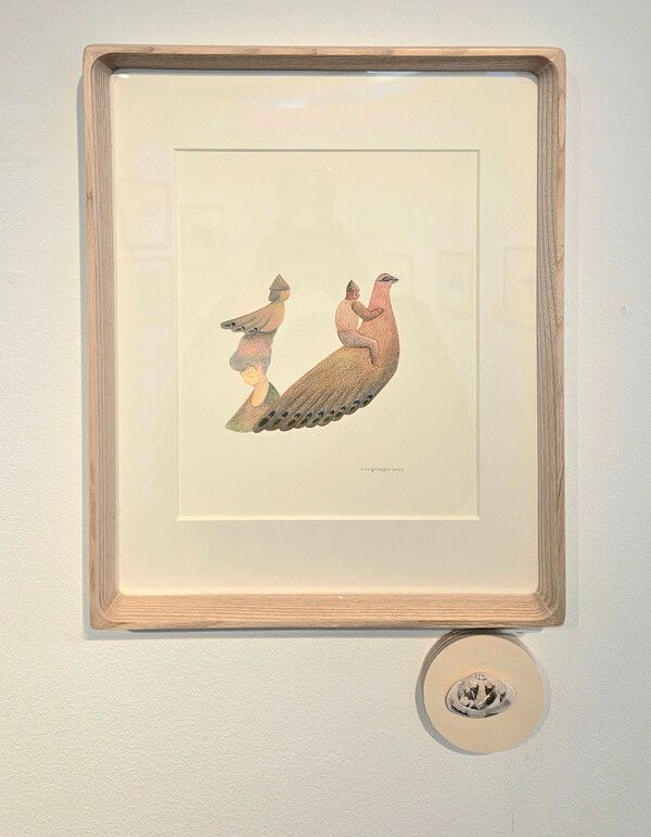 ▲ 조개와 그림 / 사진: 개나리미술관 제공&nbsp;