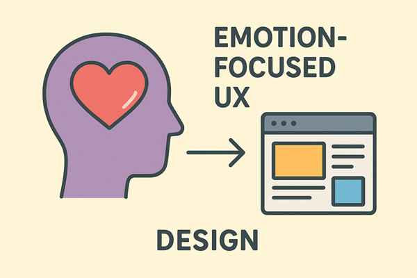 ▲ 감정 중심 UX와 디자인의 상관관계에 대한 챗GPT 생성 이미지