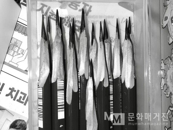 ▲ 뾰족한 연필을 보면 기분이 좋아진다 / 사진: 벼내림 제공