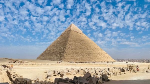 ▲ 카프레의 피라미드 (Pyramid of Khafre) / 사진: 한민광 제공